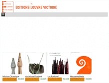 Tablet Screenshot of editionslouvrevictoire.com